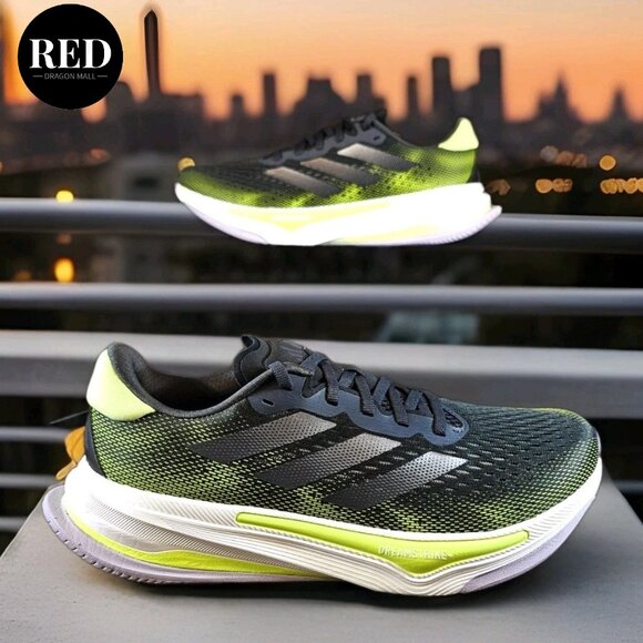 Adidas Supernova Prima Running Carbon Iron Metallic Lime IH8634 - Men\'s Size 10 main image 13